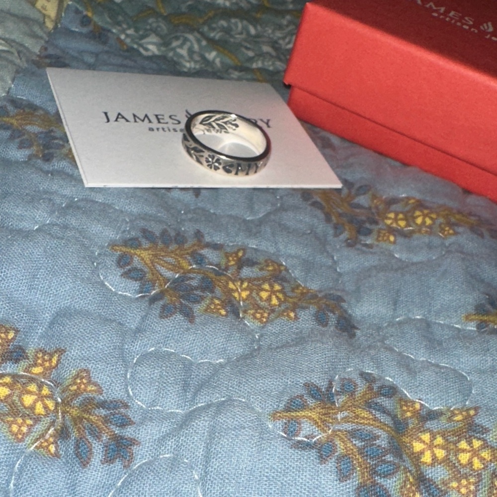 James Avery Silver 'My Love' Ring - Picture 3 of 4
